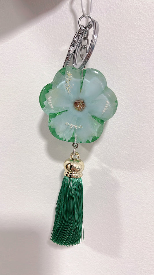 Creative Resin Cats Claws - Flower Keychain Keyring