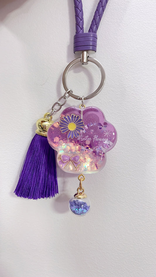 Creative Resin Cats Claws - Design Keychain Keyring