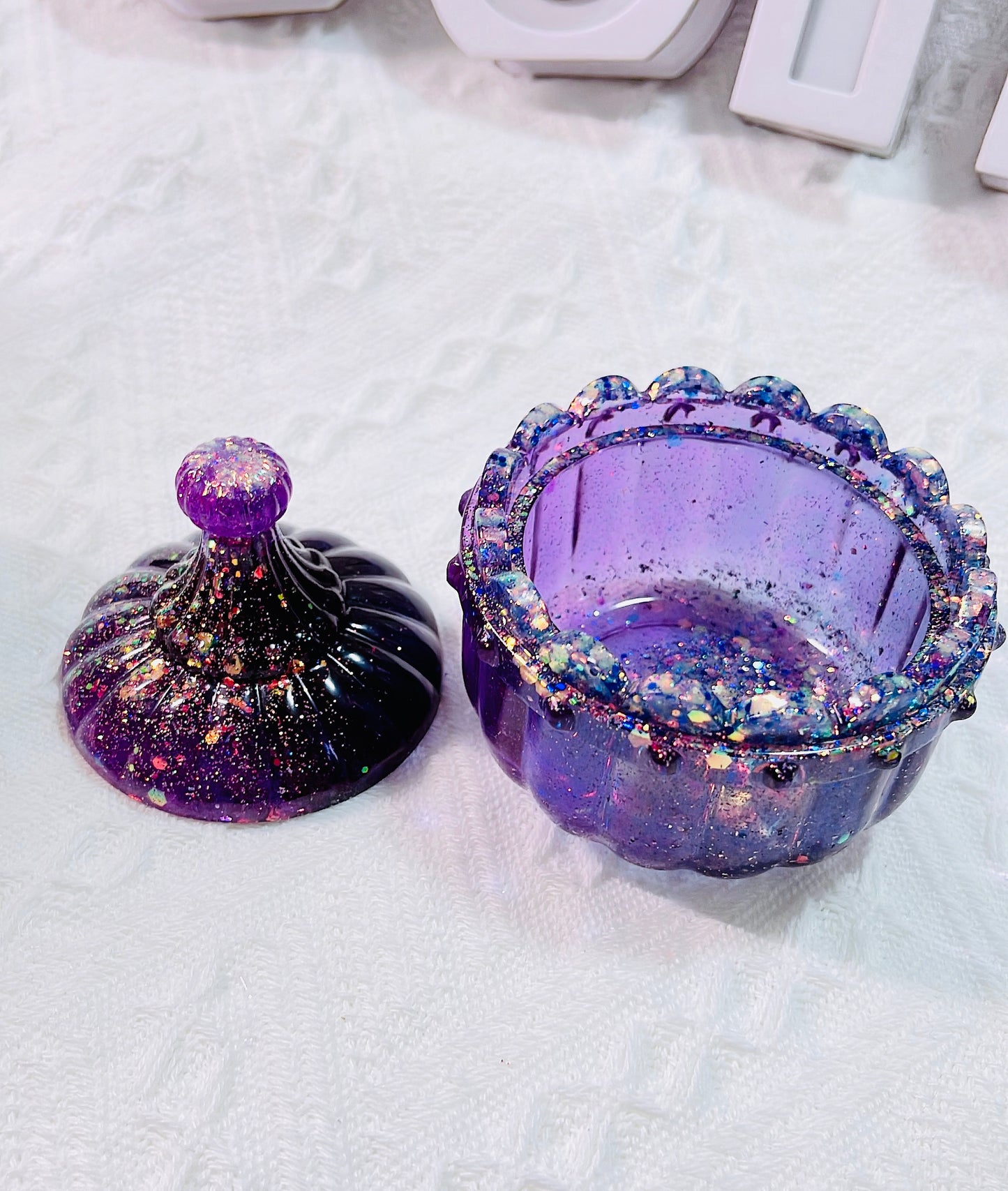 Creative Resin - Pumpkin Jewellery Case