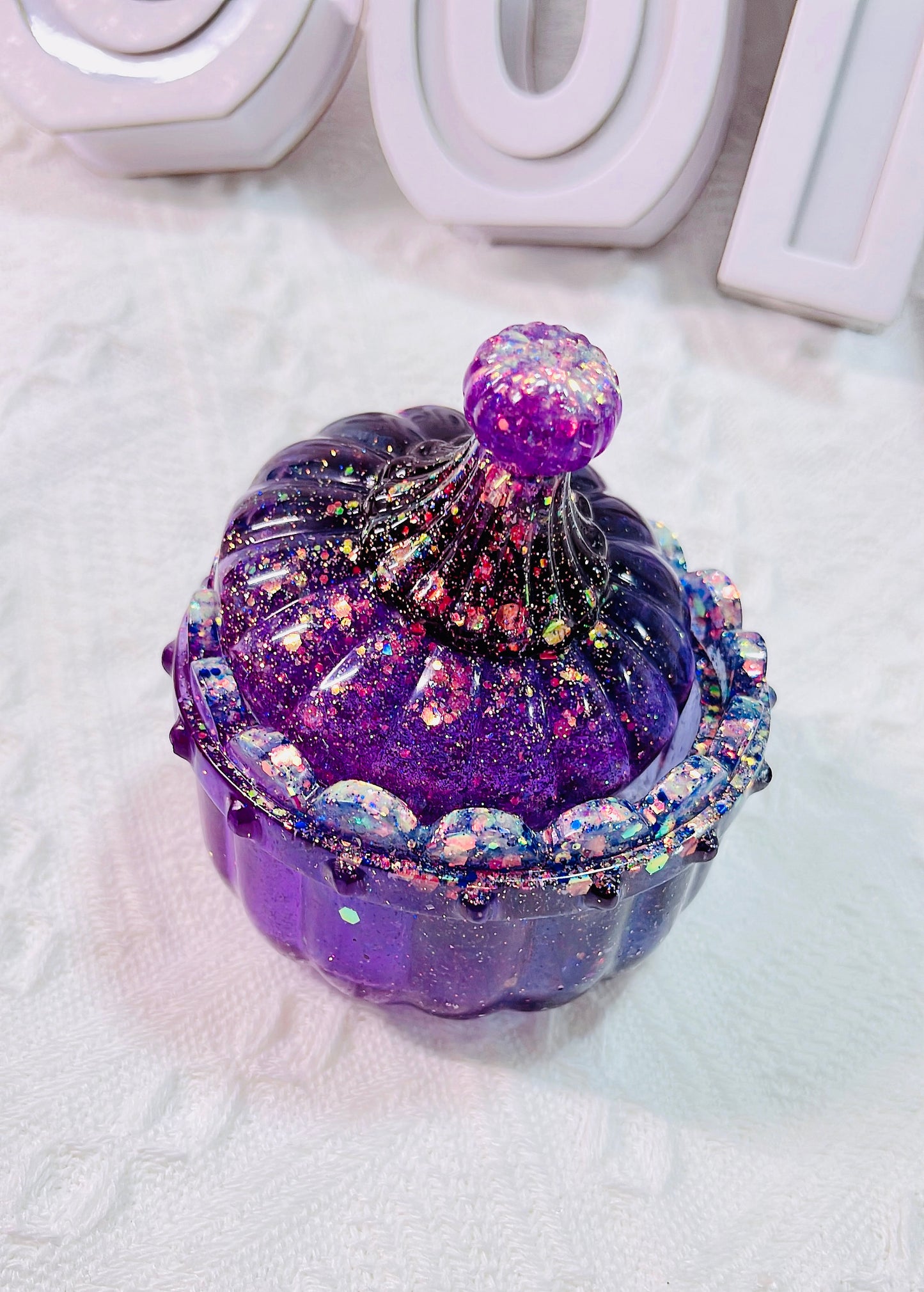 Creative Resin - Pumpkin Jewellery Case